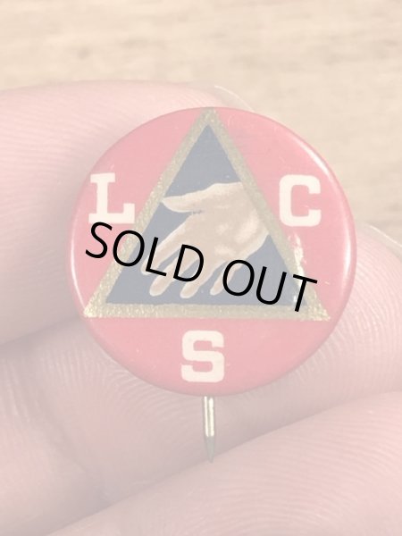 〜30年代頃の慈善社会のビンテージの缶バッチ