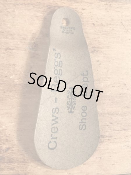 〜30年代頃の企業物のビンテージの靴ベラ