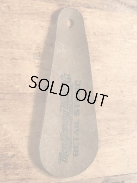 〜30年代頃のモンゴメリーワードのビンテージの靴ベラ