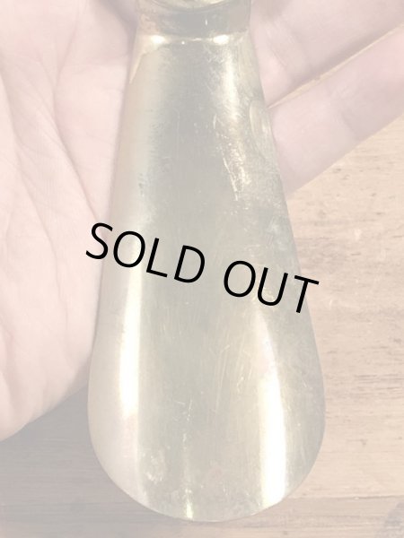 50’s頃のエリザベス2世が描かれたヴィンテージの靴ベラ