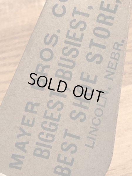 〜30年代頃のアドバタイジング物のビンテージの靴ベラ