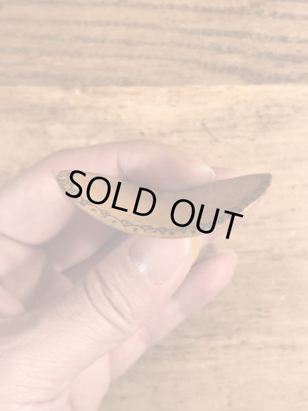 50’s頃のハンドペイントのウッド製のヴィンテージの靴ベラ