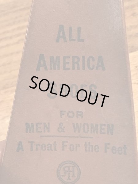 〜30年代頃の企業物のビンテージの靴ベラ