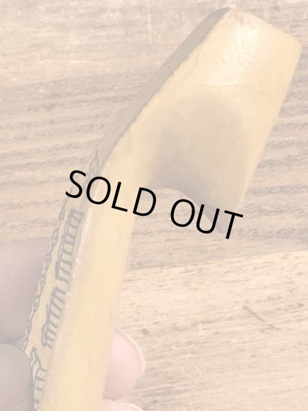 50年代頃のハンドペイントのウッド製のビンテージのシューホーン