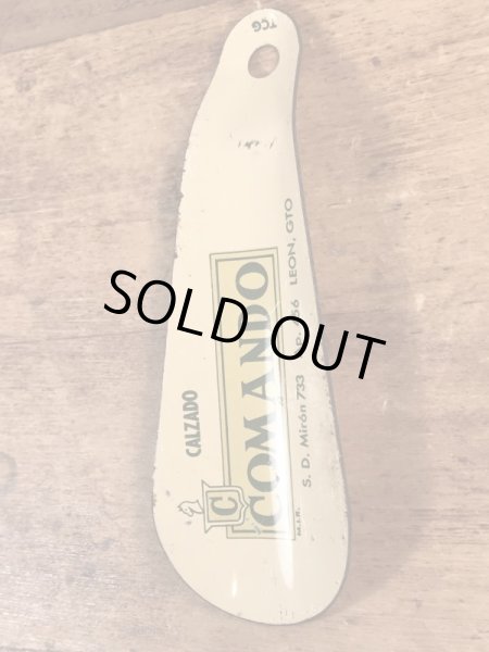 〜30’s頃のアド物のヴィンテージのカラーシューホーン