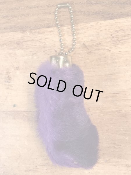 50’s頃のラビットフットラッキーチャームのヴィンテージのキーホルダー