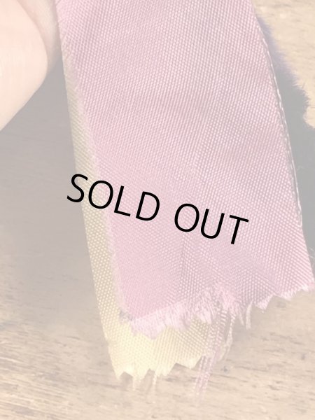 50’s頃のラビットフットのヴィンテージの缶バッチ付きのキーホルダー