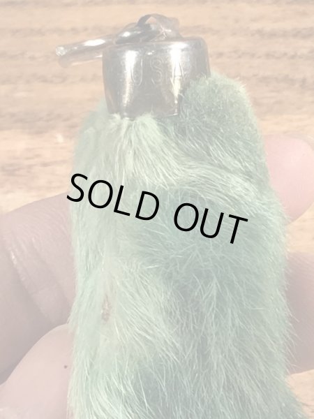 50年代頃のラビットフットのビンテージのキーホルダー