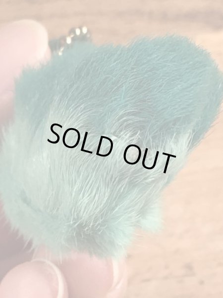 50’s頃のラビットフットラッキーチャームのヴィンテージのキーホルダー