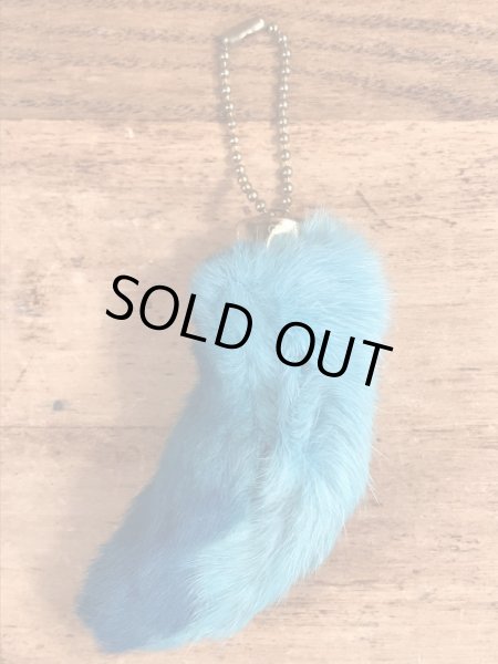 50’s頃のラビットフットラッキーチャームのヴィンテージのキーチェーン