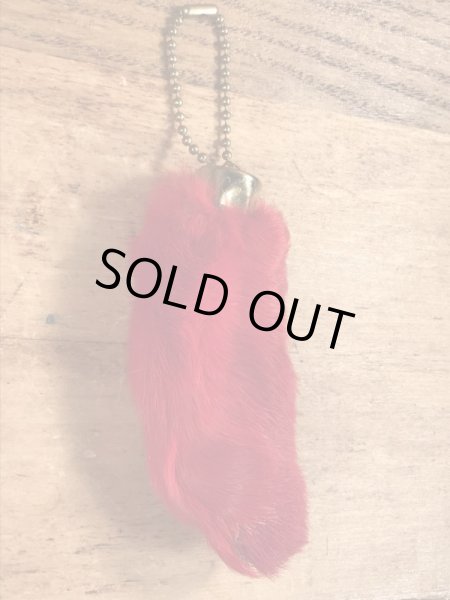 50年代頃のラビットラッキーチャームのビンテージのキーチェーン