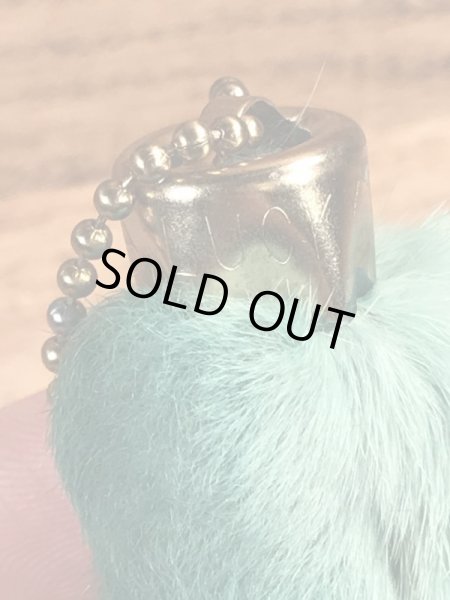 50’s頃のラビットフットラッキーチャームのヴィンテージのキーホルダー