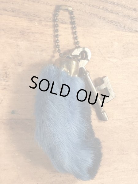 50年代頃のラビットラッキーチャームのビンテージのキーチェーン