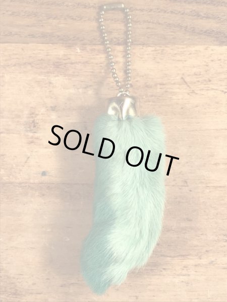 50’s頃のラビットフットラッキーチャームのヴィンテージのキーホルダー