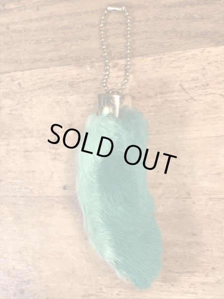 50’s頃のラビットフットラッキーチャームのヴィンテージのキーホルダー