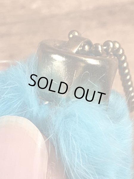 50’s頃のラビットフットラッキーチャームのヴィンテージのキーチェーン