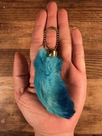 画像2: Rabbit Foot Lucky Charm Keychain　ラビットラッキーチャーム　ビンテージ　キーチェーン　USA　50年代