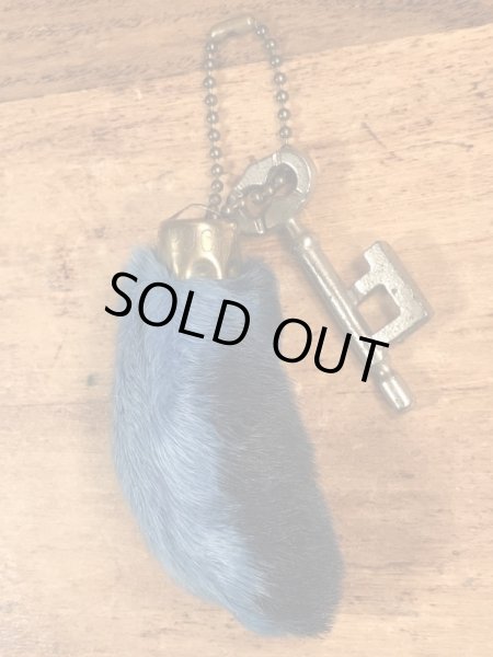 50’s頃のラビットフットのビンテージのキーホルダー