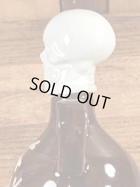 50年代頃のスカルのビンテージのデカンタ