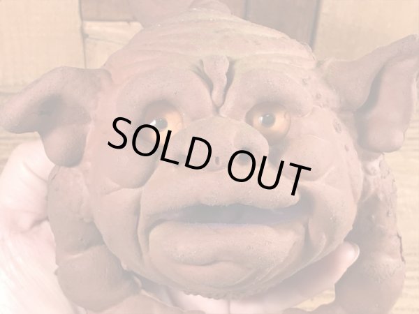 80年代頃のボグリンズのビンテージのハンドパペット