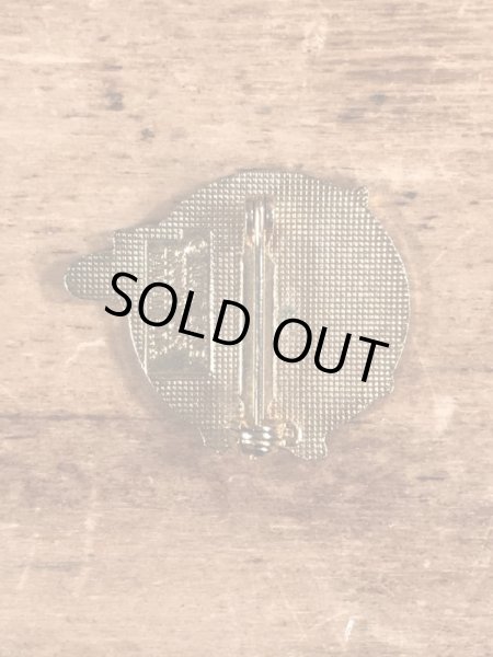 80’sのドナルドダックのトゥモローランドのヴィンテージのピンバッジ