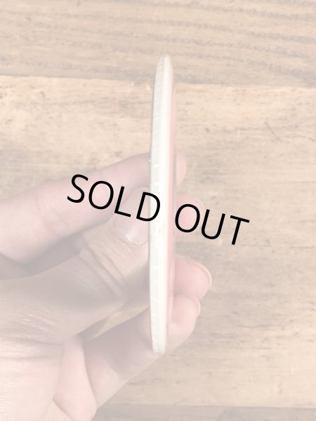 70年代頃のディズニーランドのミニーマウスのビンテージの缶バッジ