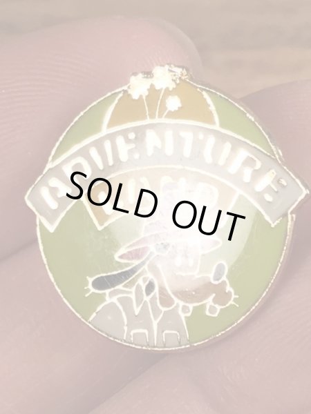 80年代頃のグーフィーのアドベンチャーランドのビンテージのピンバッジ