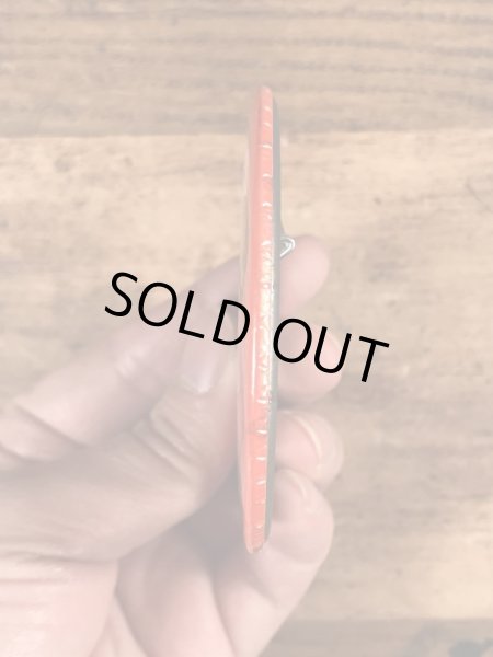 70年代頃のディズニーランドのミッキー＆ミニーマウスのビンテージの缶バッジ