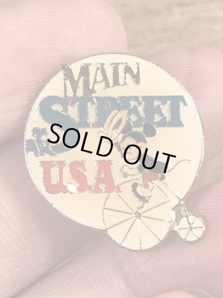 80’sのミッキーマウスのディズニーランドのヴィンテージのピンバッチ