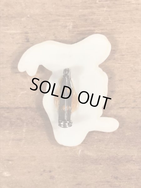 70〜80’sのディズニーのドナルドダックのヴィンテージのプラスチックバッチ