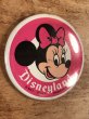 70年代頃のディズニーランドのミニーマウスのビンテージの缶バッジ