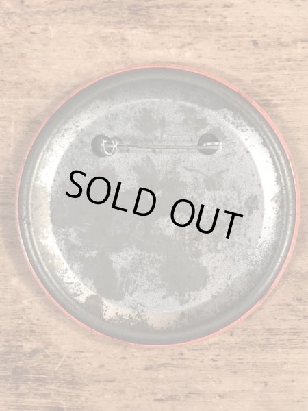 70’sのディズニーランドのミッキー＆ミニーマウスのヴィンテージの缶バッチ