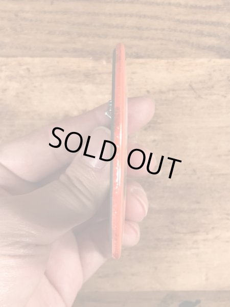 70年代頃のディズニーランドのミッキー＆ミニーマウスのビンテージの缶バッジ