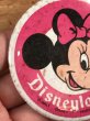 70年代頃のディズニーランドのミニーマウスのビンテージの缶バッチ