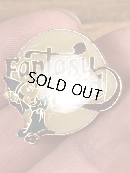 80年代頃のミッキーマウスのディズニーランドのビンテージのピンバッジ