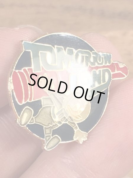 80’sのドナルドダックのトゥモローランドのヴィンテージのピンバッジ