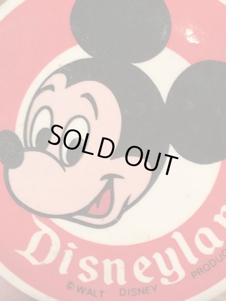 70’sのディズニーランドのミッキーマウスのヴィンテージの缶バッチ