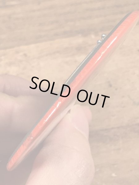 70年代頃のディズニーランドのミッキー＆ミニーマウスのビンテージの缶バッジ