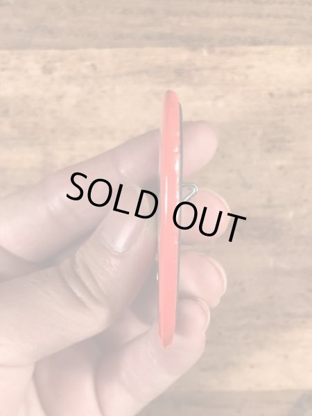 70年代頃のディズニーのミッキー＆ミニーマウスのビンテージの缶バッジ