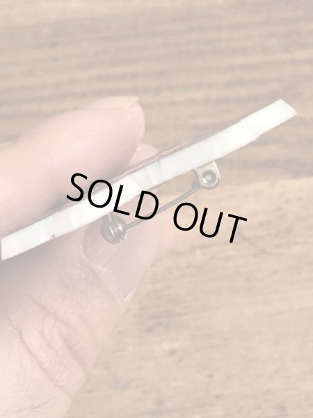 70〜80’sのディズニーのミニーマウスのヴィンテージのプラスチックバッチ