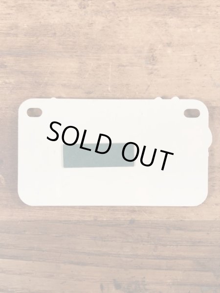 70’sのディズニーのミッキーマウスクラブのヴィンテージのネームプレート