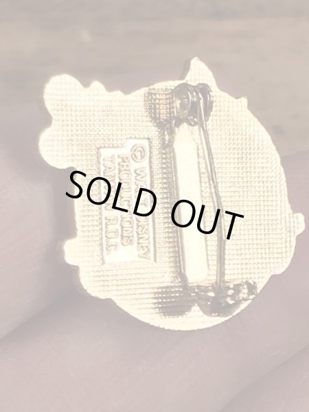 80年代頃のミッキーマウスのニューオリンズスクエアのビンテージのピンバッジ