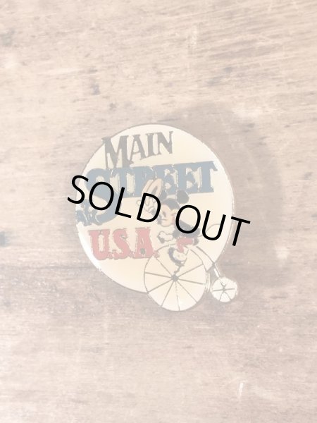 80’sのミッキーマウスのディズニーランドのヴィンテージのピンバッチ