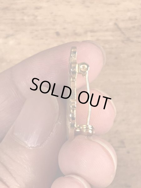 80年代頃のミッキーマウスのニューオリンズスクエアのビンテージのピンバッジ