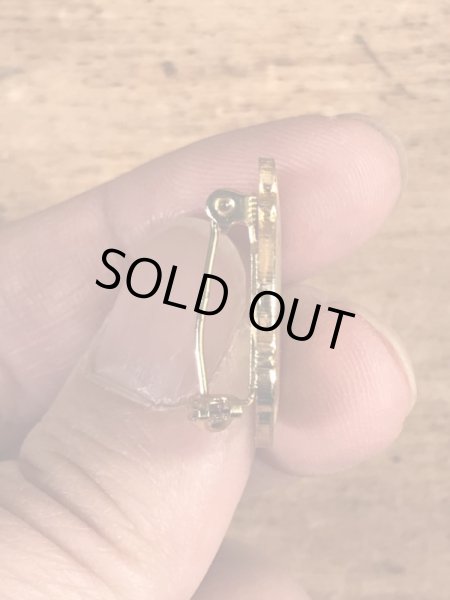 80年代頃のミッキーマウスのニューオリンズスクエアのビンテージのピンバッジ