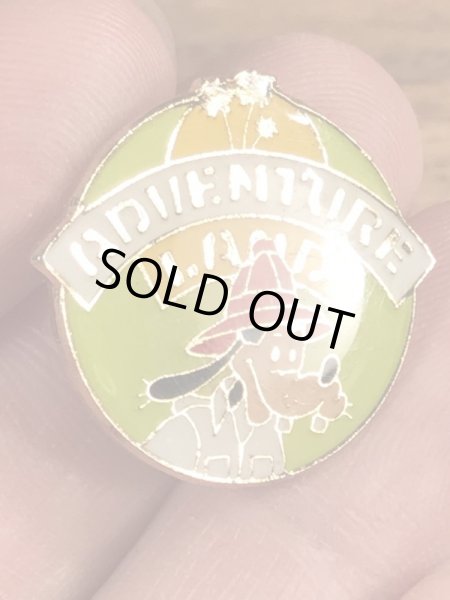 80’sのグーフィーのディズニーランドのヴィンテージのピンバッチ