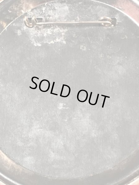 70年代頃のディズニーランドのミッキーマウスのビンテージの缶バッジ