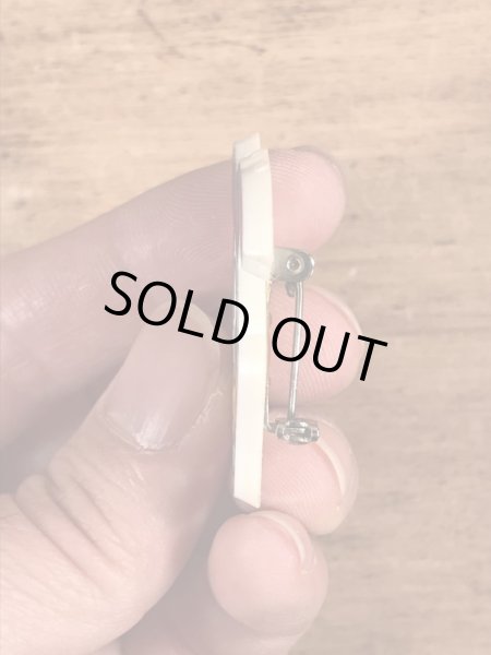 70〜80年代頃のディズニーのドナルドダックのビンテージのプラスチックバッジ