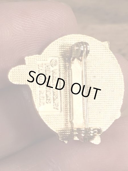 80年代頃のドナルドダックのディズニーランドのビンテージのピンバッチ