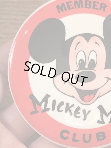 70’sのディズニーのミッキーマウスクラブのヴィンテージの缶バッチ